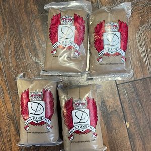 Diva hosiery – 2 in natural and 2 and suntan